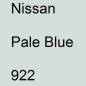 Preview: Nissan, Pale Blue, 922.